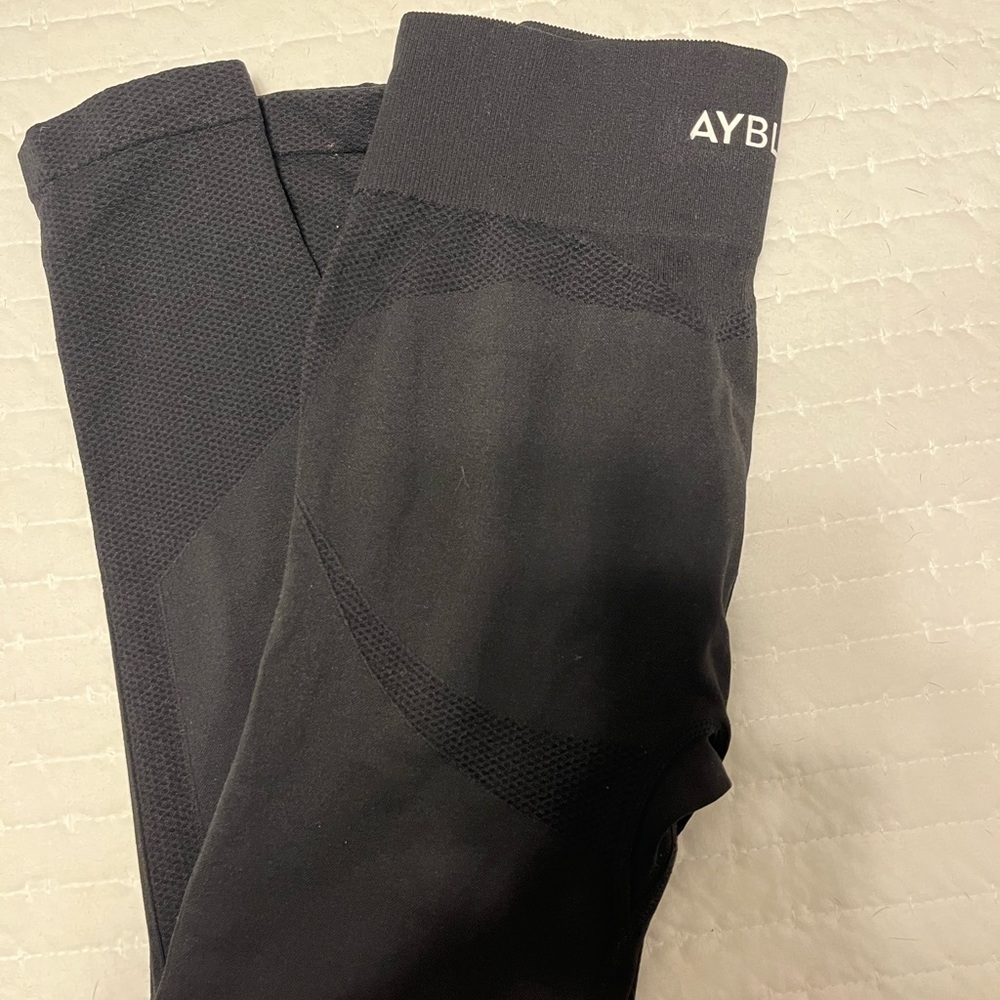 Full length black AYBL contour leggings